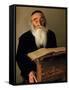 Rabbi Reading the Talmud-Alfred Eisenstaedt-Framed Stretched Canvas
