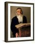 Rabbi Reading the Talmud-Alfred Eisenstaedt-Framed Photographic Print