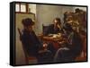 Rabbi's Looking for an Answer-Karl Zwey-Framed Stretched Canvas