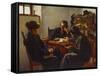 Rabbi's Looking for an Answer-Karl Zwey-Framed Stretched Canvas