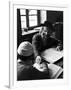 Rabbi Teaching the Talmud, the Basis For Much Jewish Law-Alfred Eisenstaedt-Framed Photographic Print