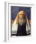 Rabbi with Prayer Shawl-Isidor Kaufmann-Framed Art Print