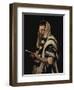 Rabbi with Tefillin-Jan Styka-Framed Giclee Print