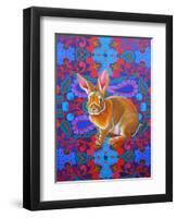 Rabbit, 2014-Jane Tattersfield-Framed Premium Giclee Print