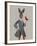 Rabbit and Bird-Fab Funky-Framed Art Print