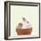 Rabbit and Chick Mini Ivory Satin Rabbit Sitting-null-Framed Photographic Print