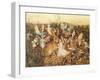 Rabbit and Fairies, 1880-John Anster Fitzgerald-Framed Giclee Print