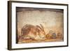 Rabbit and Figs, from the House of Stags, Herculaneum-null-Framed Giclee Print