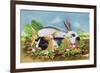 Rabbit and Guinea Pig, 1998-E.B. Watts-Framed Giclee Print