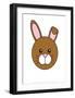 Rabbit - Animaru Cartoon Animal Print-Animaru-Framed Giclee Print