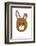 Rabbit - Animaru Cartoon Animal Print-Animaru-Framed Giclee Print