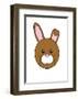 Rabbit - Animaru Cartoon Animal Print-Animaru-Framed Giclee Print