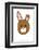 Rabbit - Animaru Cartoon Animal Print-Animaru-Framed Giclee Print