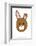 Rabbit - Animaru Cartoon Animal Print-Animaru-Framed Giclee Print