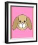 Rabbit - Animaru Cartoon Animal Print-Animaru-Framed Art Print