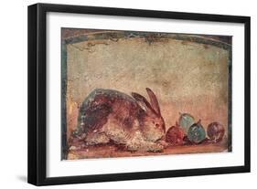 Rabbit Easting Figs, C. 45-79-null-Framed Art Print