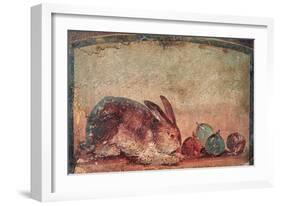 Rabbit Easting Figs, C. 45-79-null-Framed Art Print