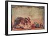 Rabbit Easting Figs, C. 45-79-null-Framed Art Print