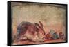 Rabbit Easting Figs, C. 45-79-null-Framed Stretched Canvas