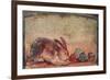 Rabbit Easting Figs, C. 45-79-null-Framed Art Print