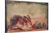 Rabbit Easting Figs, C. 45-79-null-Stretched Canvas