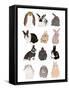 Rabbit Family-Hanna Melin-Framed Stretched Canvas