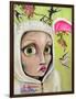 Rabbit Girl-Coco Electra-Framed Art Print