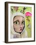 Rabbit Girl-Coco Electra-Framed Art Print