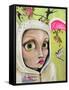 Rabbit Girl-Coco Electra-Framed Stretched Canvas