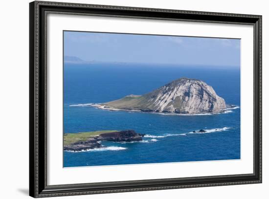 Rabbit Island, Waimanalo Bay, Windward Coast, Oahu, Hawaii, United States of America, Pacific-Michael DeFreitas-Framed Photographic Print