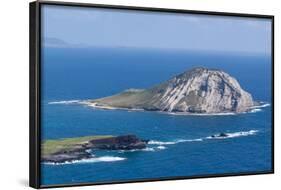 Rabbit Island, Waimanalo Bay, Windward Coast, Oahu, Hawaii, United States of America, Pacific-Michael DeFreitas-Framed Photographic Print