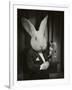 Rabbit Magician BW-J Hovenstine Studios-Framed Giclee Print