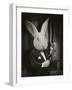 Rabbit Magician BW-J Hovenstine Studios-Framed Giclee Print