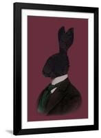 Rabbit Man-Clara Wells-Framed Giclee Print