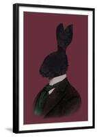 Rabbit Man-Clara Wells-Framed Giclee Print