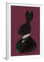 Rabbit Man-Clara Wells-Framed Giclee Print