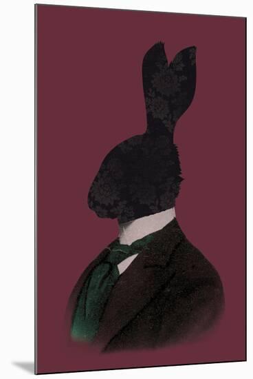 Rabbit Man-Clara Wells-Mounted Giclee Print