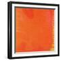 Rabbit Orange, 1997-Charlotte Johnstone-Framed Giclee Print