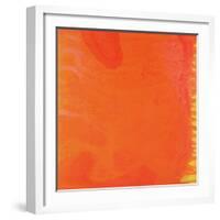 Rabbit Orange, 1997-Charlotte Johnstone-Framed Giclee Print