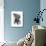 Rabbit Portrait Profile-Fab Funky-Stretched Canvas displayed on a wall