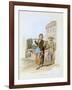 Rabbit Seller, 1808-William Henry Pyne-Framed Giclee Print