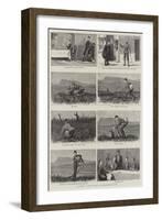 Rabbit Shooting Extraordinary-null-Framed Giclee Print