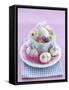 Rabbit ƒtagre, Blossoms, Easter Eggs-C. Nidhoff-Lang-Framed Stretched Canvas