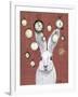 Rabbit Time-Fab Funky-Framed Art Print