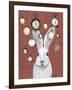 Rabbit Time-Fab Funky-Framed Art Print