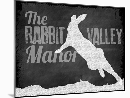 Rabbit Valley Manor-null-Mounted Giclee Print