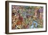 Rabbit Village-Francois Ruyer-Framed Giclee Print