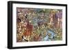 Rabbit Village-Francois Ruyer-Framed Giclee Print