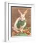 Rabbit with Vegetables-null-Framed Art Print