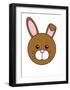 Rabbit-null-Framed Art Print